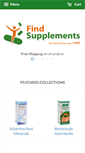 Mobile Screenshot of findsupplements.com